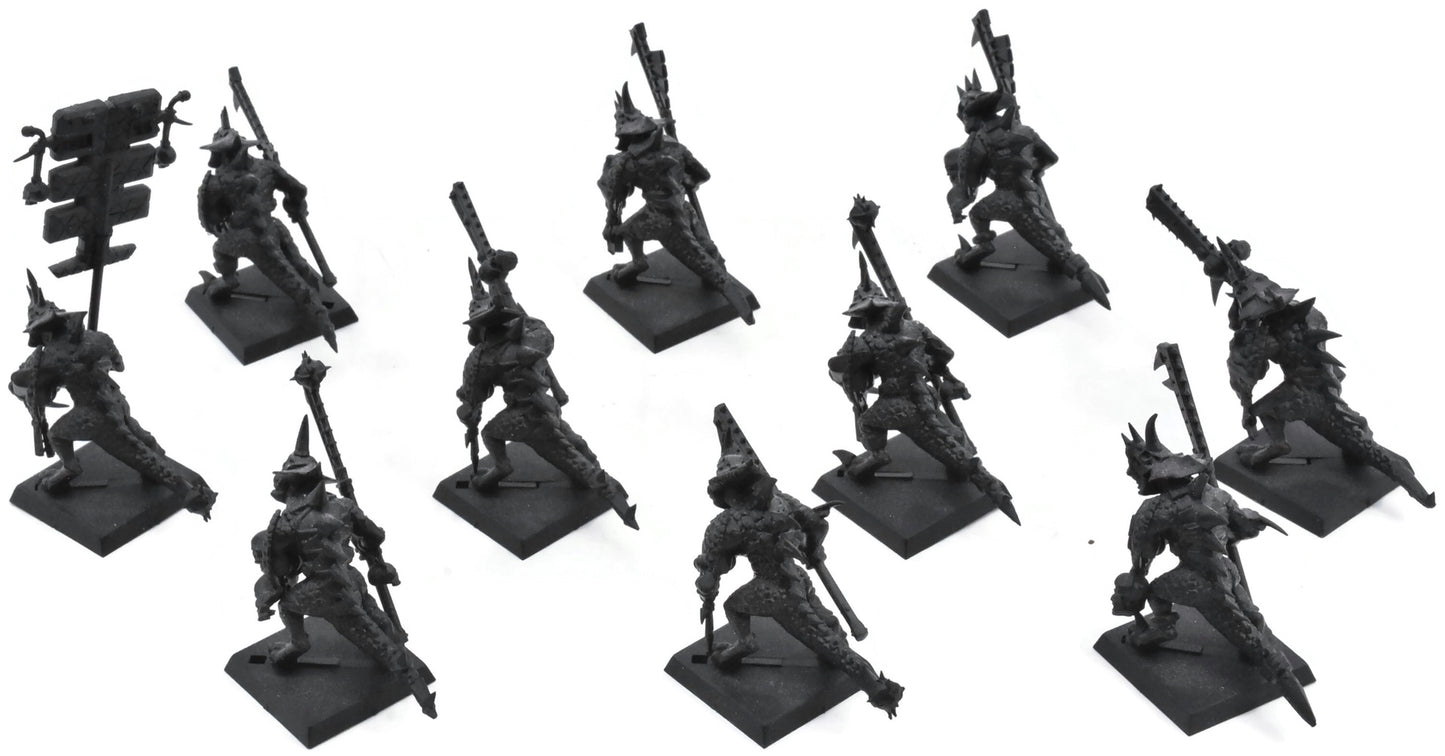 SERAPHON 10 Saurus Warriors #1 Warhammer Sigmar 4411