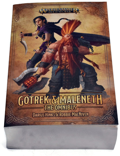 BOOKS & ACCESSORIES Gotrek & Maleneth The Omnibus (PB) #1 OK CONDITION 2061