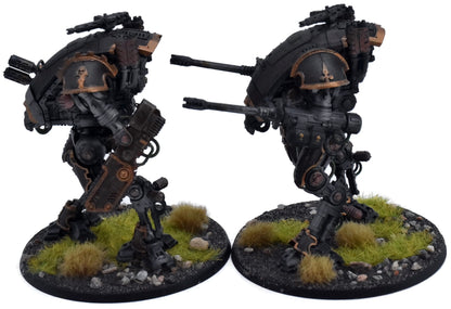 IMPERIAL KNIGHTS 2 Armigers #3 WELL PAINTED Warhammer 40K 2085