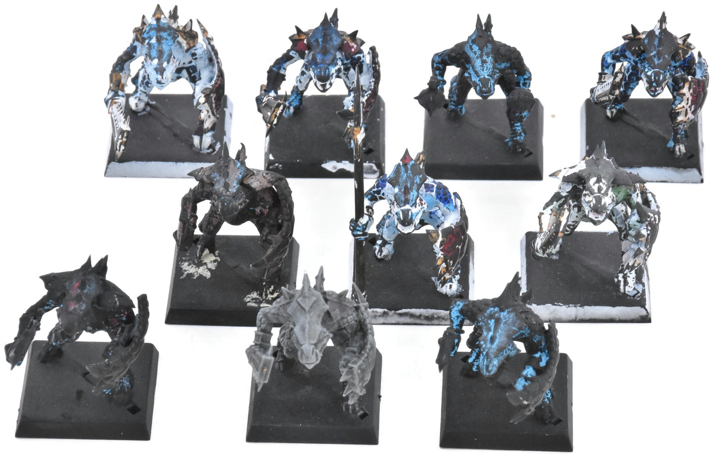 SERAPHON 10 Saurus Warriors #1 Warhammer Sigmar 4466