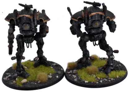 IMPERIAL KNIGHTS 2 Armigers #3 WELL PAINTED Warhammer 40K 2085