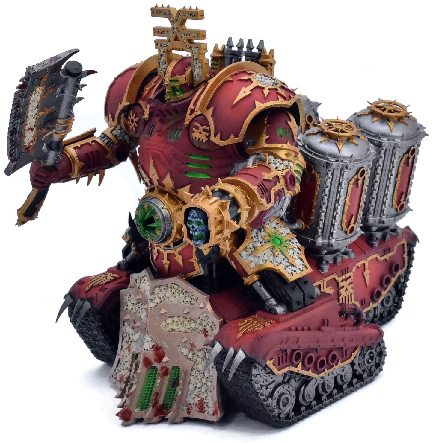 CHAOS SPACE MARINES Lord Of Skulls #1 Warhammer 40K WELL PAINTED 1619