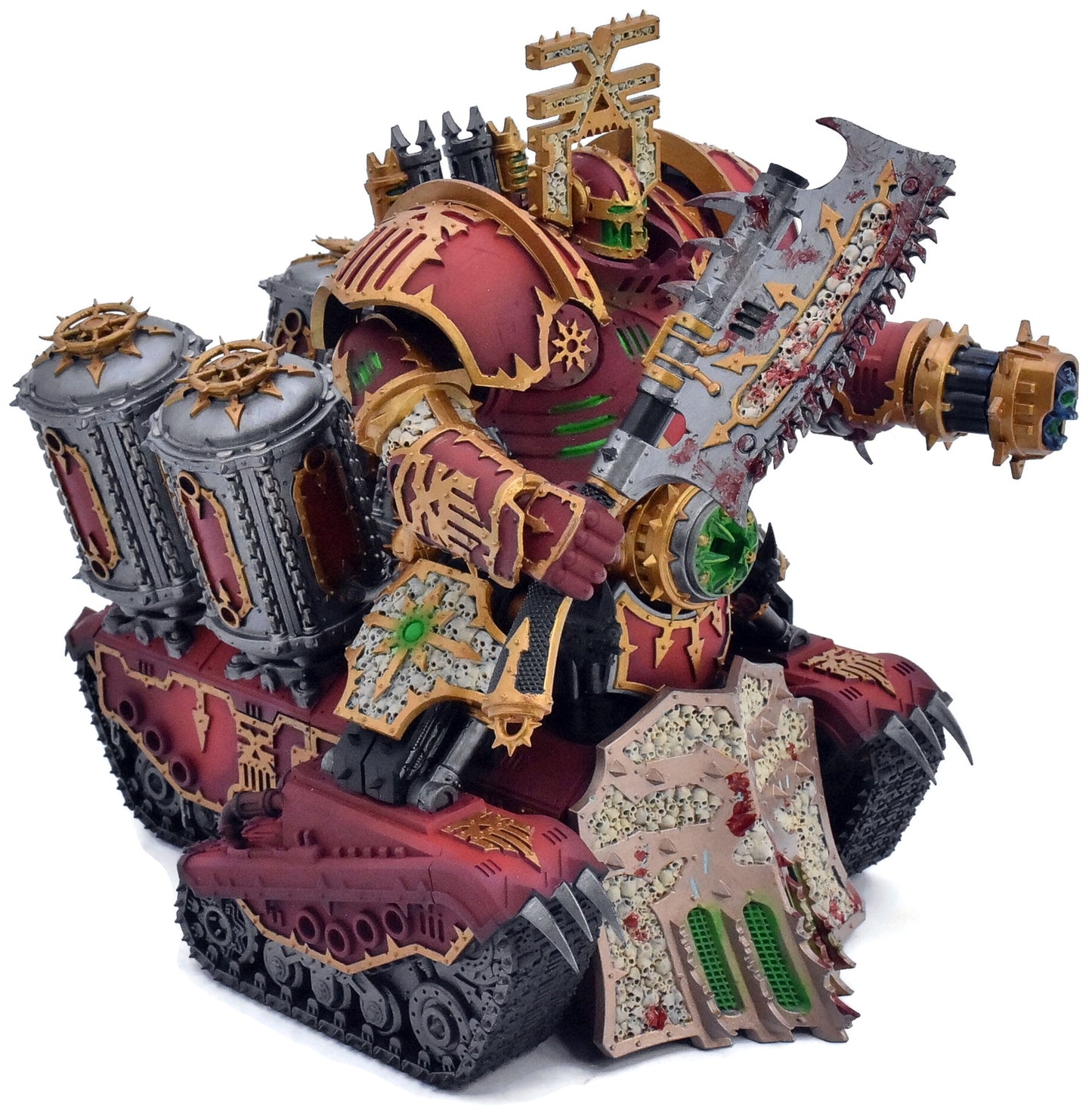 CHAOS SPACE MARINES Lord Of Skulls #1 Warhammer 40K WELL PAINTED 1619