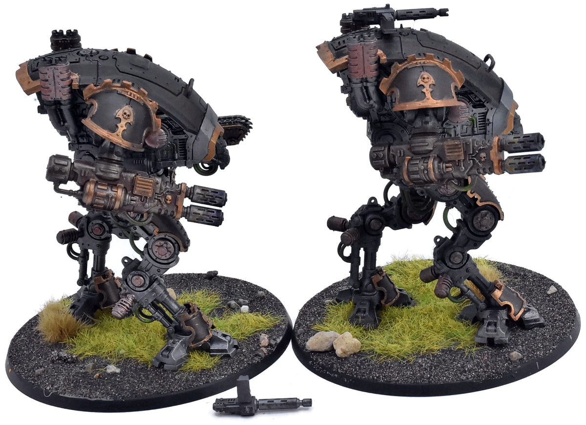 IMPERIAL KNIGHTS 2 Armigers #1 WELL PAINTED Warhammer 40K 2139