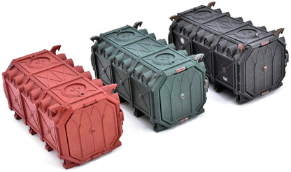 WARHAMMER 40K Battlezone Manufactorum Munitorum Armoured Containers #1 2160