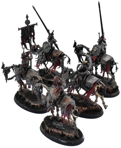 SOULBLIGHT GRAVELORDS 5 Barrow Knights #1 PRO PAINTED Warhammer Sigmar 1664
