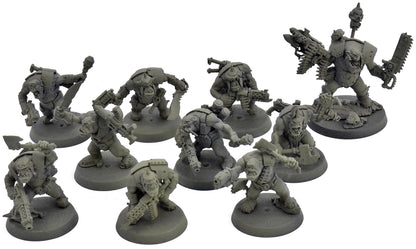 ORKS 10 Boyz #1 armageddon Warhammer 40K 2177
