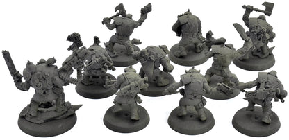 ORKS 10 Boyz #1 armageddon Warhammer 40K 2177