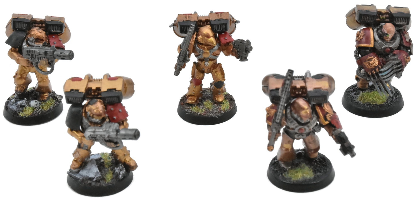 SPACE MARINES 5 Vanguard Veteran Squad #8 Minotaurs 40K 4732
