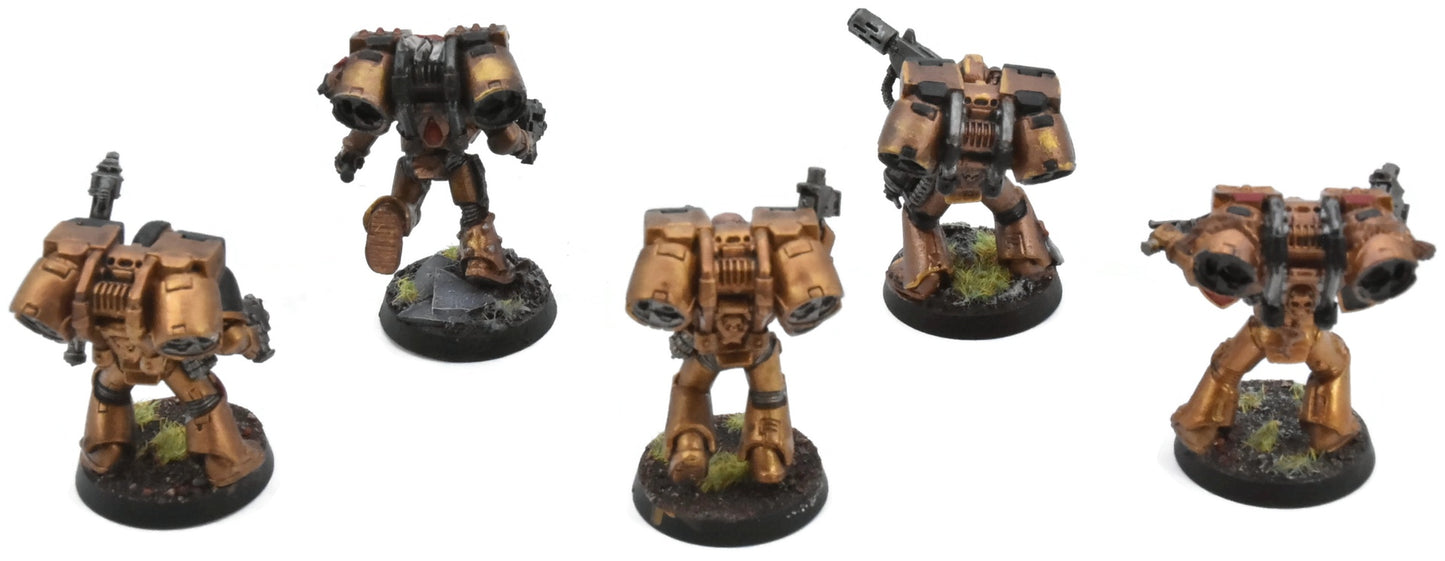 SPACE MARINES 5 Vanguard Veteran Squad #6 Minotaurs 40K 4749