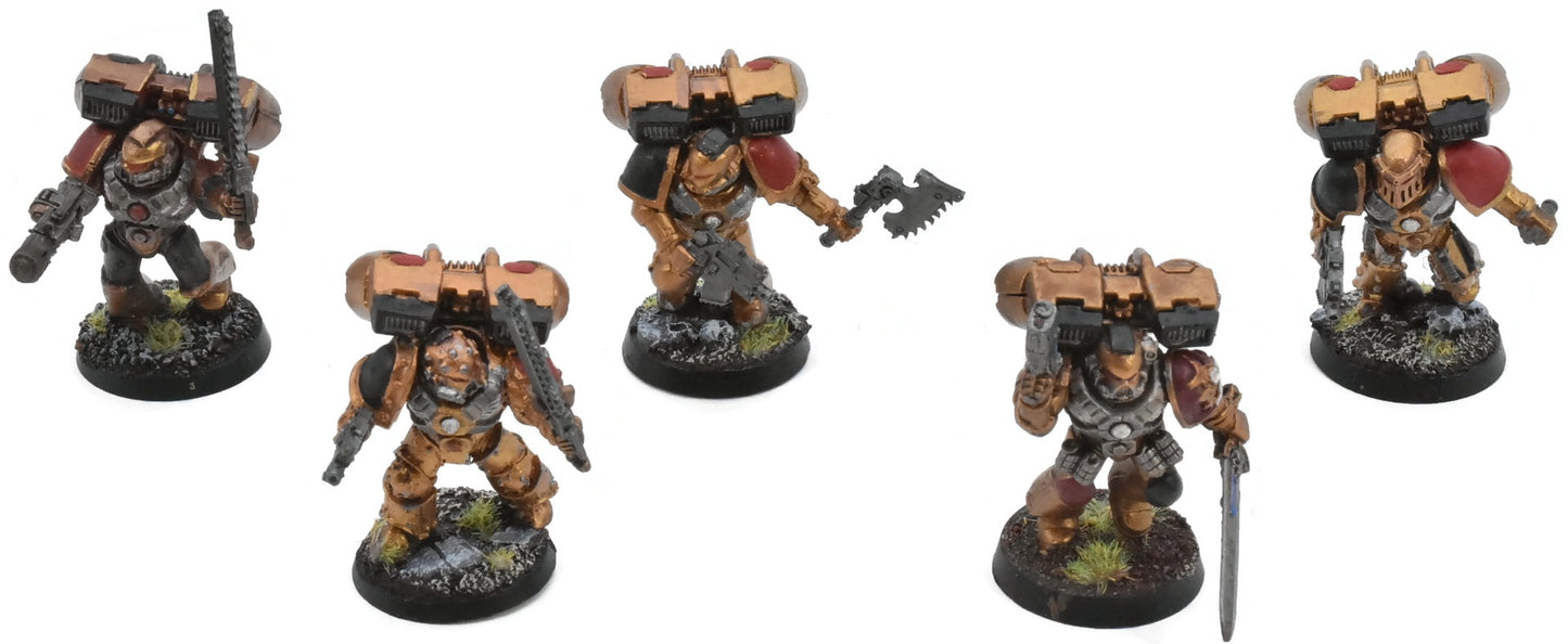 SPACE MARINES 5 Vanguard Veteran Squad #10 Minotaurs 40K 4756