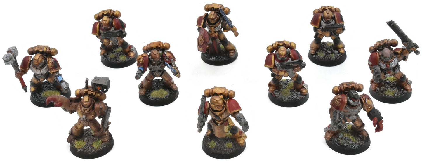 SPACE MARINES 10 Tactical Marines #3 Warhammer 40K 4787  Minotaurs