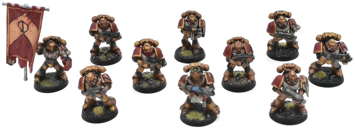 SPACE MARINES 10 Tactical Marines #1 Warhammer 40K 4794 Minotaurs