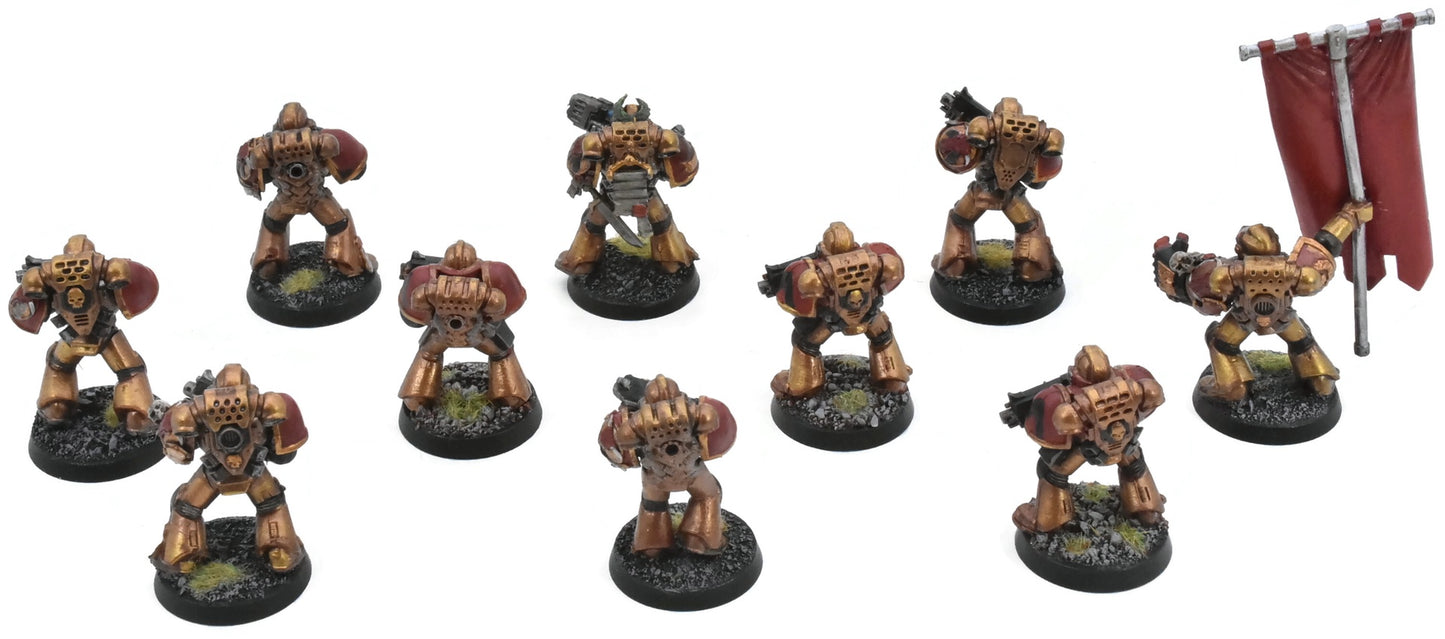 SPACE MARINES 10 Tactical Marines #1 Warhammer 40K 4794 Minotaurs