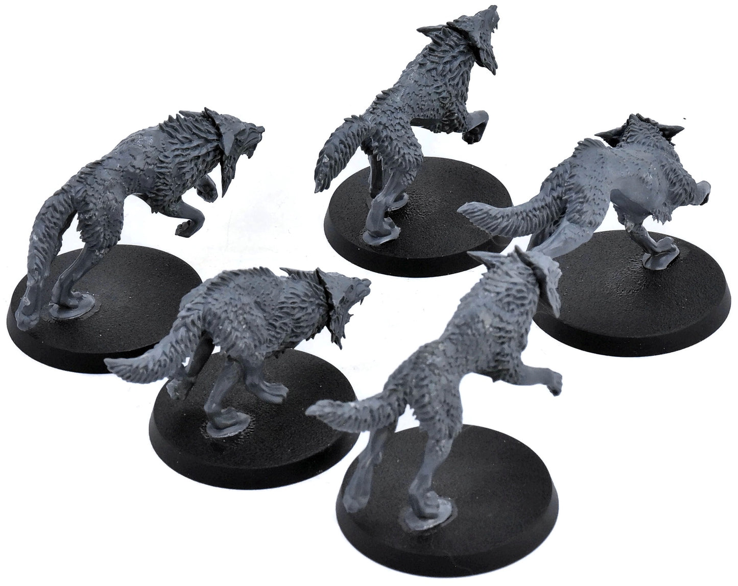 SPACE WOLVES 5 Fenrisian Wolves #1 Warhammer 40K 1855