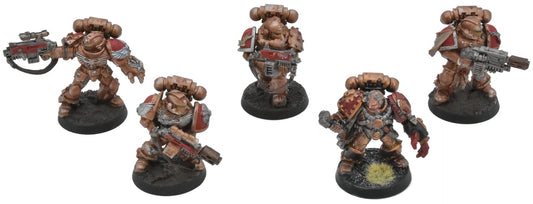 SPACE MARINES 5 Veterans #3 METAL Warhammer 40K 4831