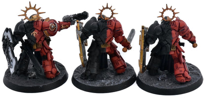 BLOOD ANGELS 3 Bladeguard Veterans #1 Warhammer 40K WELL PAINTED 2467