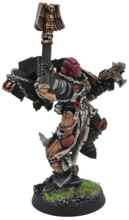 BLOOD ANGELS Chaplain With Jump Pack #2 METAL WELL PAINTED Warhammer 40K 4855