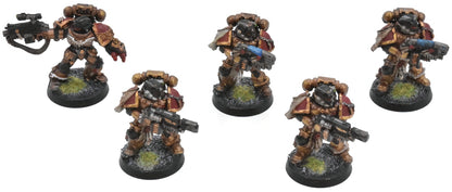 SPACE MARINES 5 Veterans #1 METAL Warhammer 40K 4862