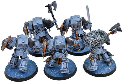 SPACE WOLVES 5 Wolf Guard Terminator #3 Warhammer 40K 1954