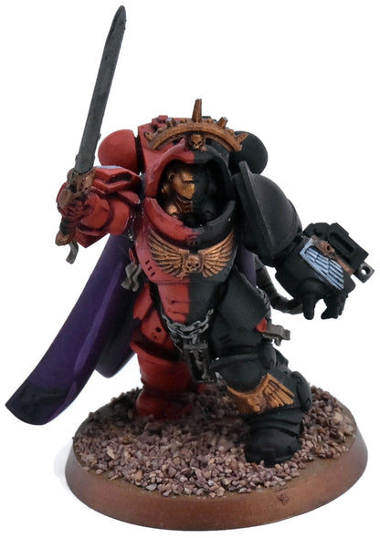 SPACE MARINES Captain in Gravis Armor #1 Warhammer 40K 2535