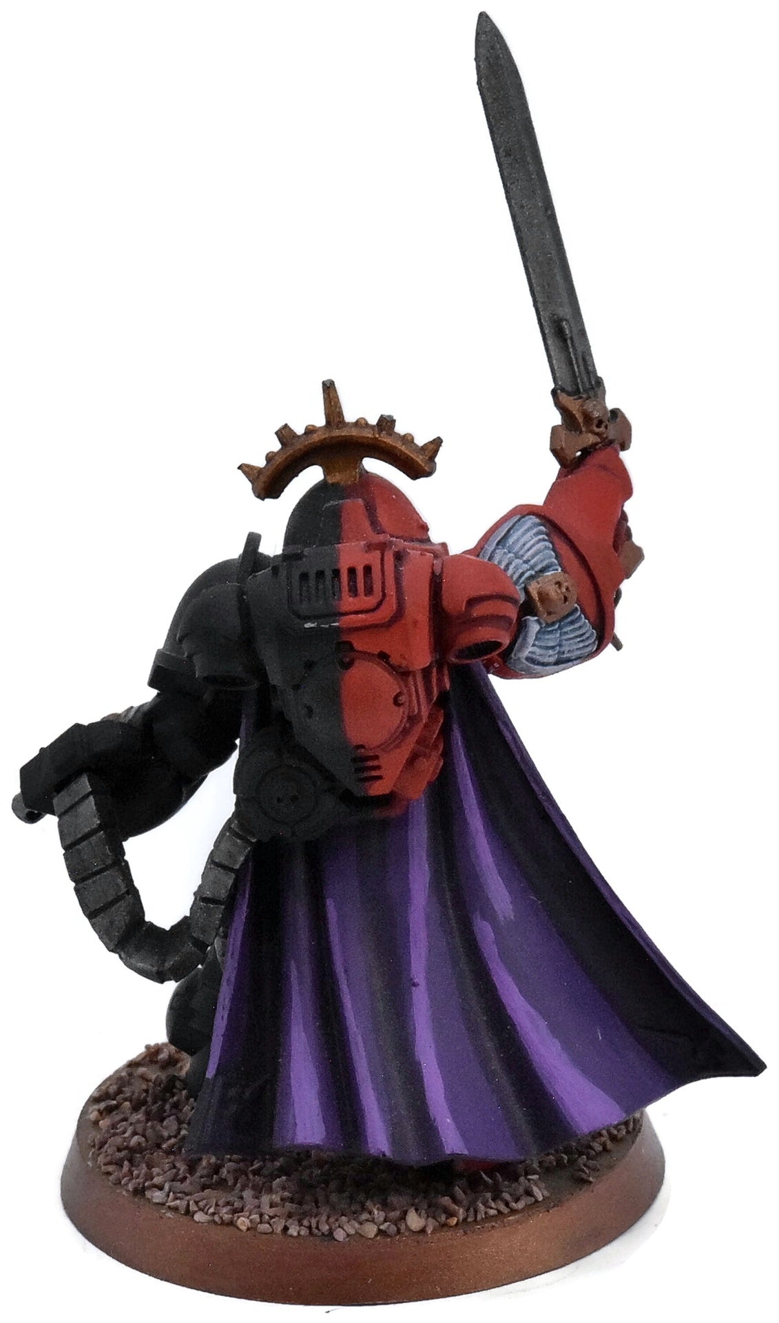 SPACE MARINES Captain in Gravis Armor #1 Warhammer 40K 2535