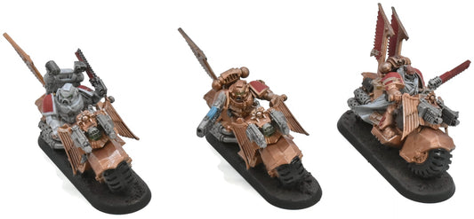 SPACE MARINES 3 Ravenwing Bike Squadron #13 Warhammer 40K 4961