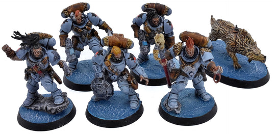 SPACE WOLVES 6 Wolf Scout Team #1 Warhammer 40K 2036