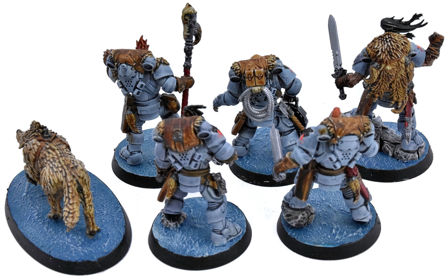 SPACE WOLVES 6 Wolf Scout Team #1 Warhammer 40K 2036