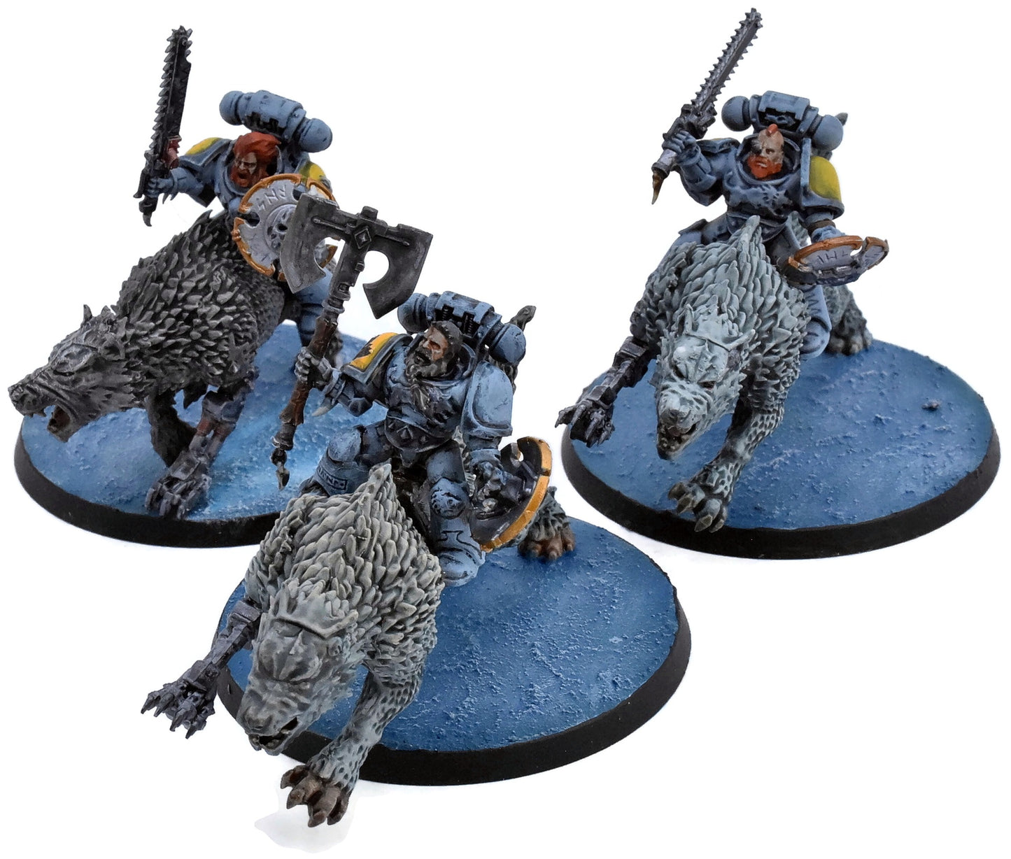 SPACE WOLVES 3 Thunderwolf Cavalry #1 Warhammer 40K 2043