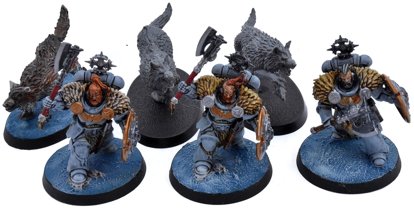 SPACE WOLVES 6 Wolf Guard Headtakers #1 Warhammer 40K 2050