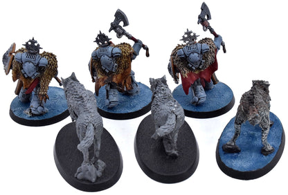SPACE WOLVES 6 Wolf Guard Headtakers #1 Warhammer 40K 2050