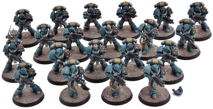 LOYALIST SPACE MARINE LEGIONS 20 Mkvi Tactical Squad #1 WELL PAINTED 2658
