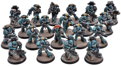 LOYALIST SPACE MARINE LEGIONS 20 Mkvi Tactical Squad #2 WELL PAINTED 2665