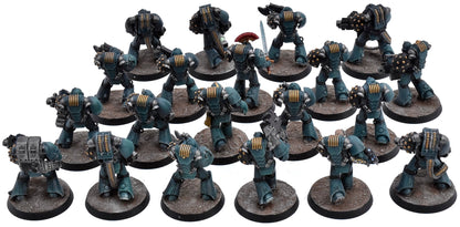 LOYALIST SPACE MARINE LEGIONS 20 Mkvi Tactical Squad #2 WELL PAINTED 2665