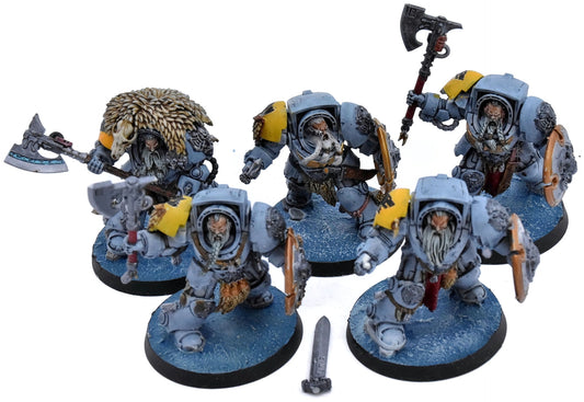 SPACE WOLVES 5 Wolf Guard Terminators #2 Warhammer 40K 2081