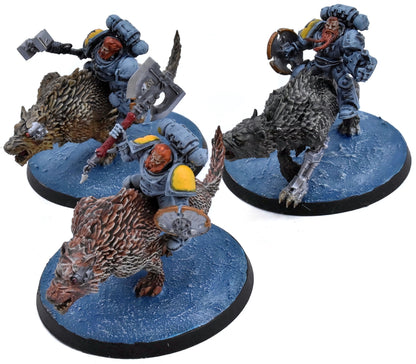 SPACE WOLVES 3 Thunderwolf Cavalry #2 Warhammer 40K 2098