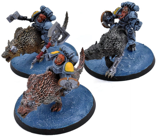 SPACE WOLVES 3 Thunderwolf Cavalry #2 Warhammer 40K 2098