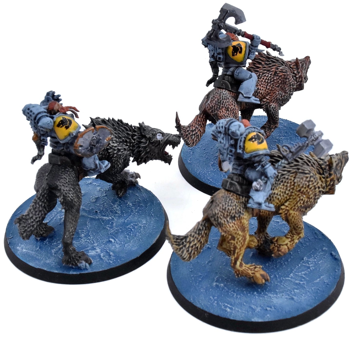SPACE WOLVES 3 Thunderwolf Cavalry #2 Warhammer 40K 2098