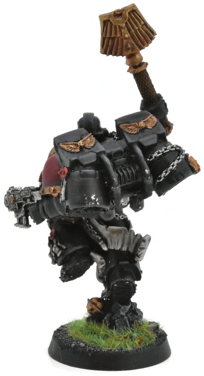 BLOOD ANGELS Chaplain With Jump Pack #4 METAL WELL PAINTED 40K 5050