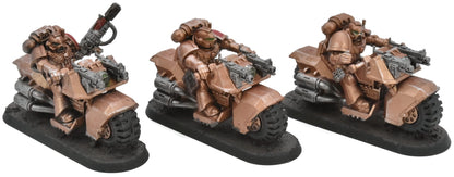 SPACE MARINES 3 Space Marines Bike Squad #11 Warhammer 40K 5098