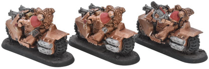 SPACE MARINES 3 Space Marines Bike Squad #11 Warhammer 40K 5098