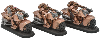 SPACE MARINES 3 Space Marines Bike Squad #10 Warhammer 40K 5128