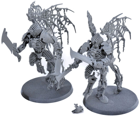 OSSIARCH BONEREAPERS  2 Morghast Archai #1 missing heads Warhammer Sigmar 2531