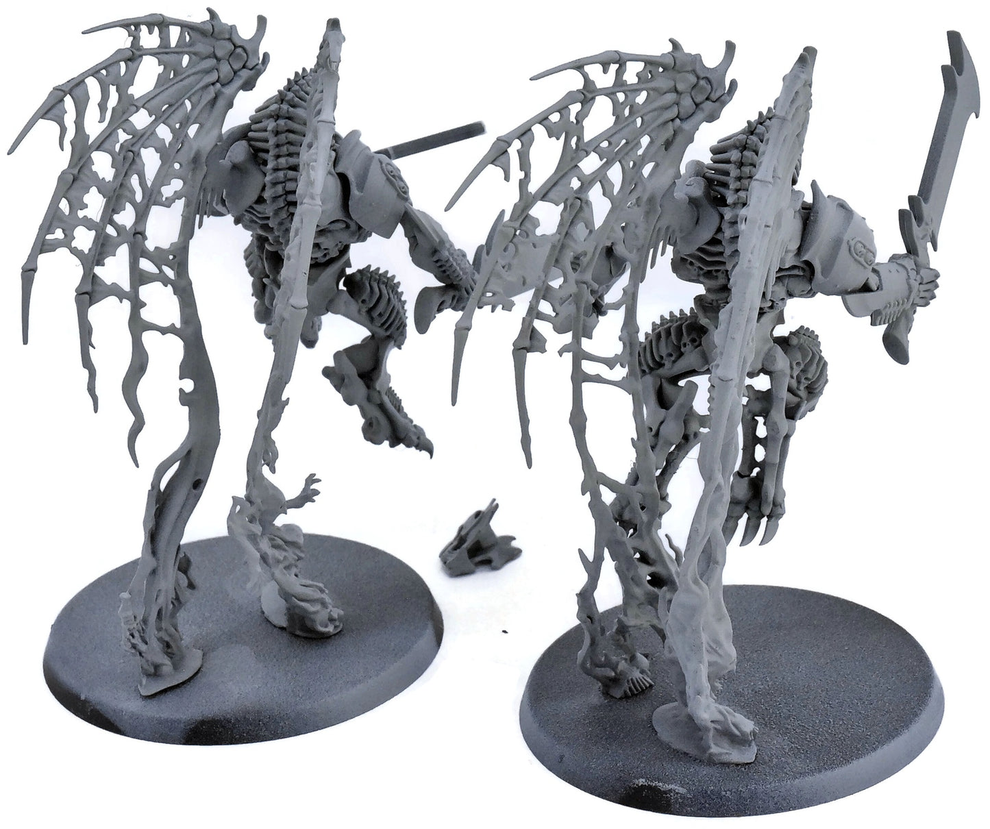 SOULBLIGHT GRAVELORDS 2 Morghast Archai #1 missing heads Warhammer Sigmar 2531
