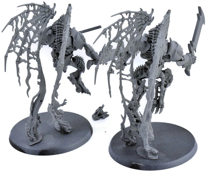 SOULBLIGHT GRAVELORDS 2 Morghast Archai #1 missing heads Warhammer Sigmar 2531