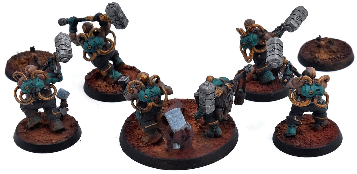 LEAGUES OF VOTANN Chtonian Berserks #2 Warhammer 40K WELL PAINTED 3181
