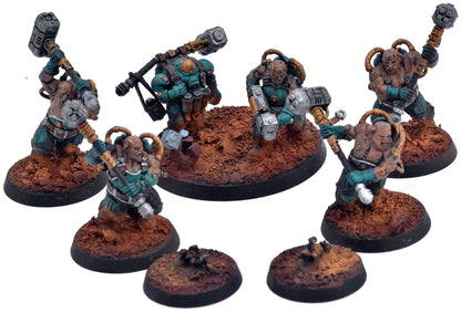 LEAGUES OF VOTANN 3 Chtonian Berserks #2 Warhammer 40K WELL PAINTED 3242