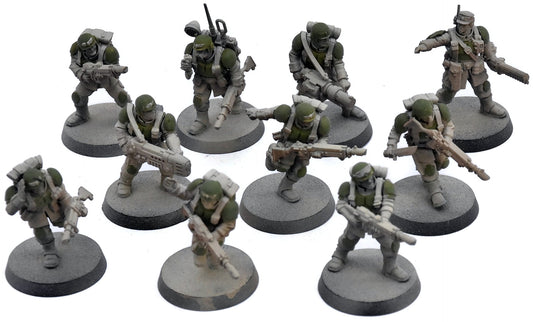 ASTRA MILITARUM 10 Cadian Shock Troops #1 Warhammer 40K 2791