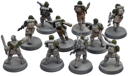 ASTRA MILITARUM 10 Cadian Shock Troops #1 Warhammer 40K 2791